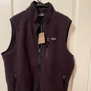 Patagonia Men’s Retro Pile Vest - Size XL - Color- Black